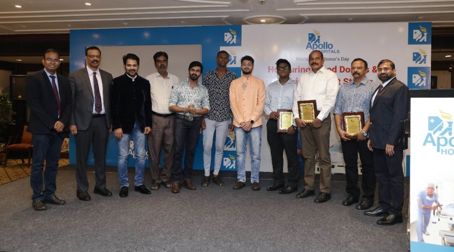 Apollo Hospitals Stresses Critical Role of Blood Transfusions in Emergencies, Recognises Lifesaving Contributions of Donors