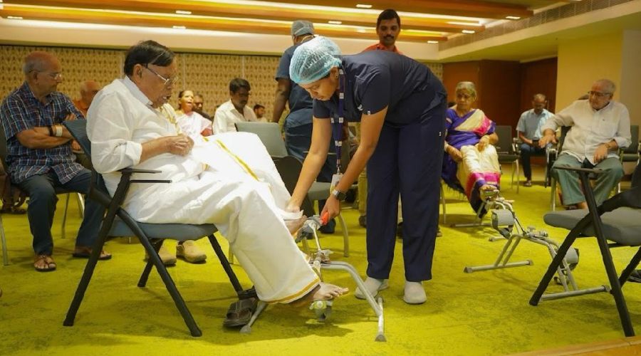 Awareness Session on World Parkinson’s Day at MGM Healthcare