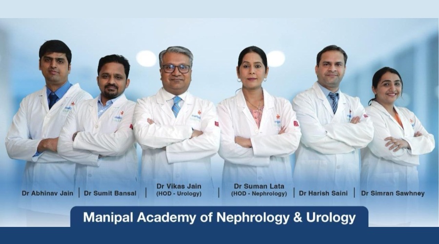 Renowned experts join the medical team of Manipal Hospital, Dwarka to strengthen renal science