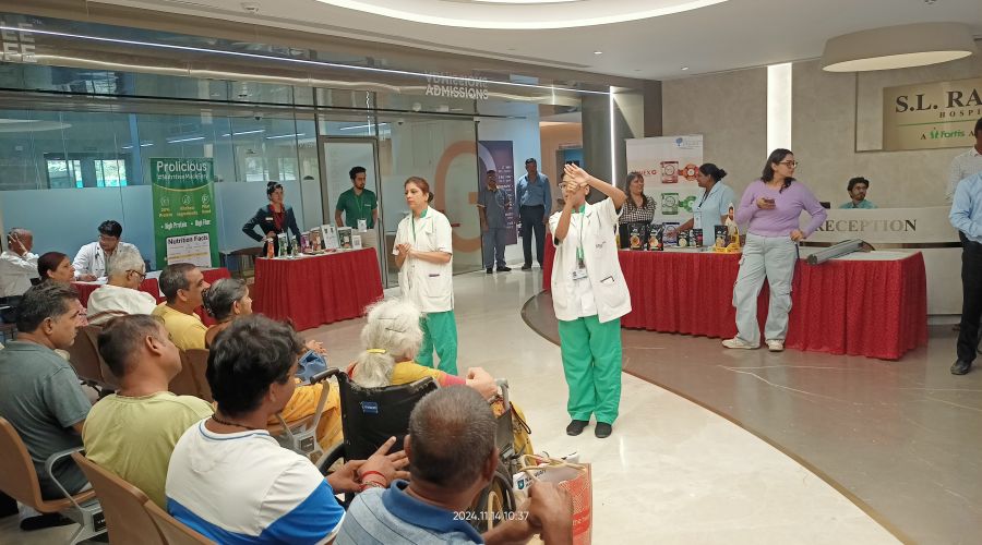 S L Raheja Hospital Hosts Diabetes Awareness and Health Screening Camp