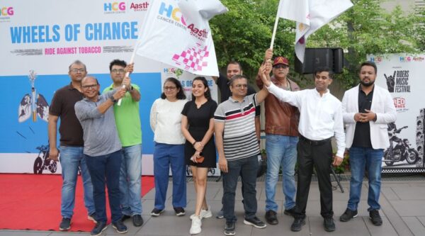 HCG Aastha Cancer Centre & HCG Hospitals, Ahmedabad Leads ‘Wheels of Change: Ride Against Tobacco Initiative’, on World No Tobacco Day