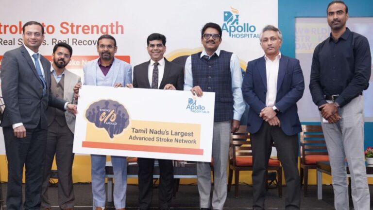 Tamil Nadu’s Largest Stroke Network: Apollo Hospitals Chennai Expands Stroke Care Across the City with 9 Advanced Labs to Save Lives and Restore Hope
