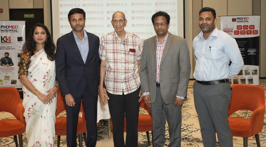 Promed Hospital - Chennai - 95 year Old treatment on Angioplasty