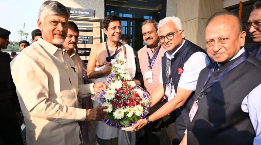 Andhra CM Chandrababu Naidu Inaugurates New Block at Sankara Super Speciality Eye Hospital in Pedakakani - Guntur