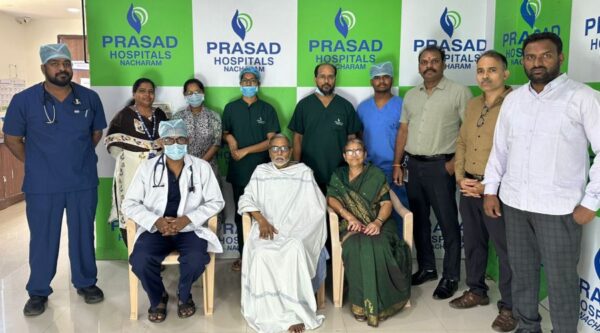 Specialists at Prasad Hospitals, perform a complex Carotid Web Stenting