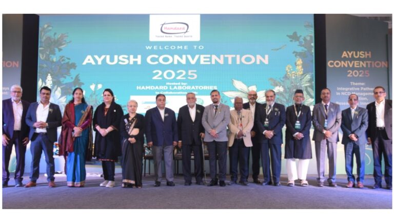 Hamdard Laboratories Hosts AYUSH Convention 2025 in New Delhi to Advance India’s Integrated Approach for Lifestyle Disease Management