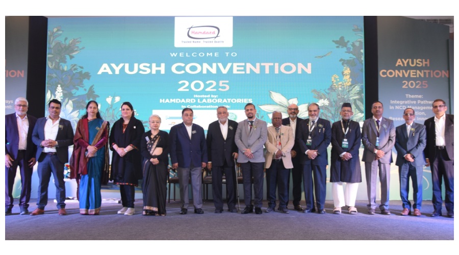 Hamdard Laboratories Hosts AYUSH Convention 2025 in New Delhi