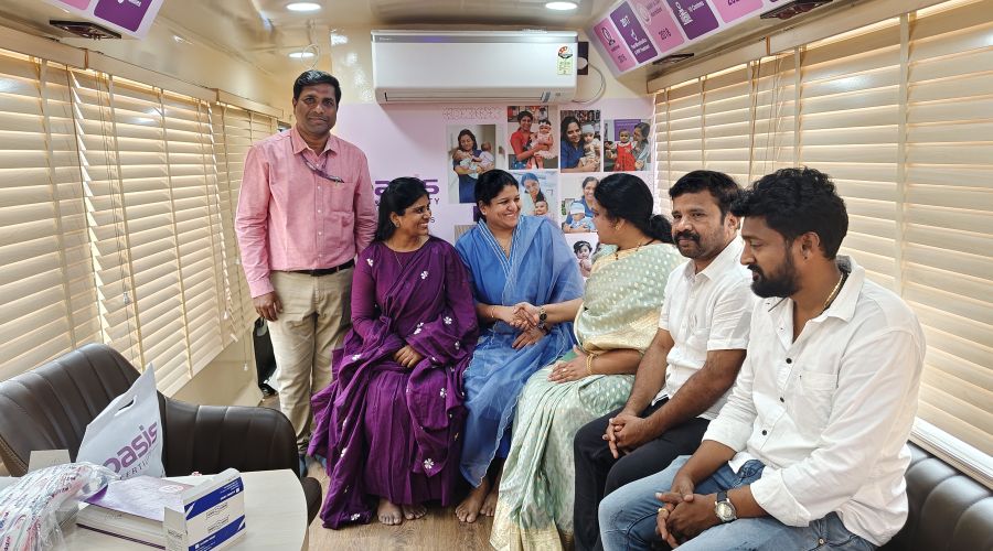 Oasis Fertilitys Janani Yatra Reaches Vijayanagaram to Educate Communities and Spread Fertility Awareness